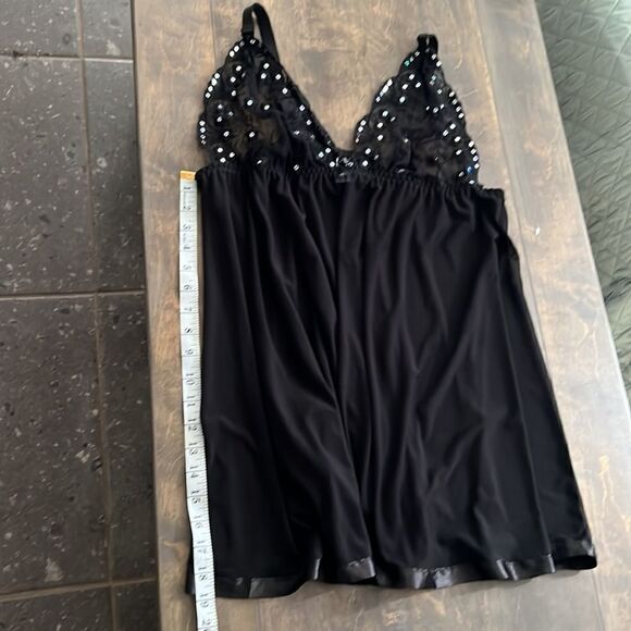 New Sexy Women's Large Steel Plate Chest Sleepwear Lingerie - Picture 6 of 9